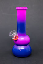 6" Pink & Purple Bubble Gum Bong