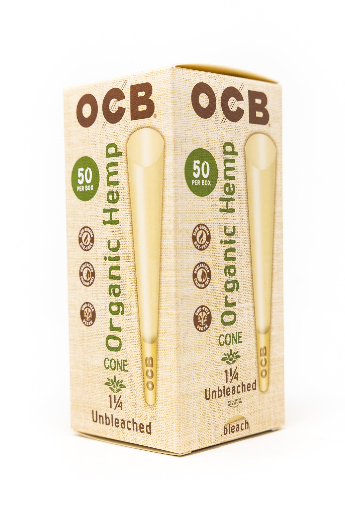 OCB Orangic Hemp Cone Tower - 50 ct