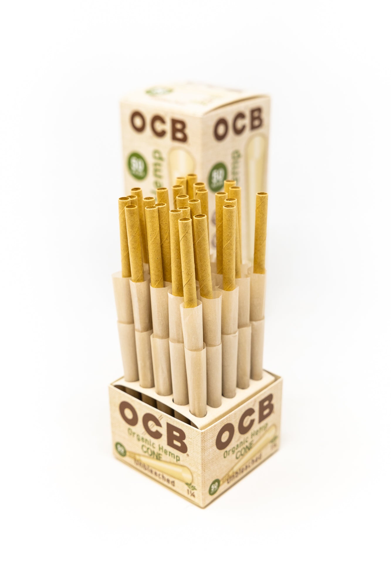 OCB Orangic Hemp Cone Tower - 50 ct