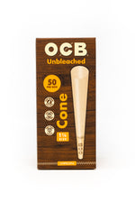 OCB Unbleached Cone Tower - 50 ct