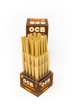 OCB Unbleached Cone Tower - 50 ct