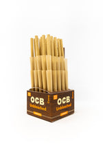 OCB Unbleached Cone Tower - 50 ct