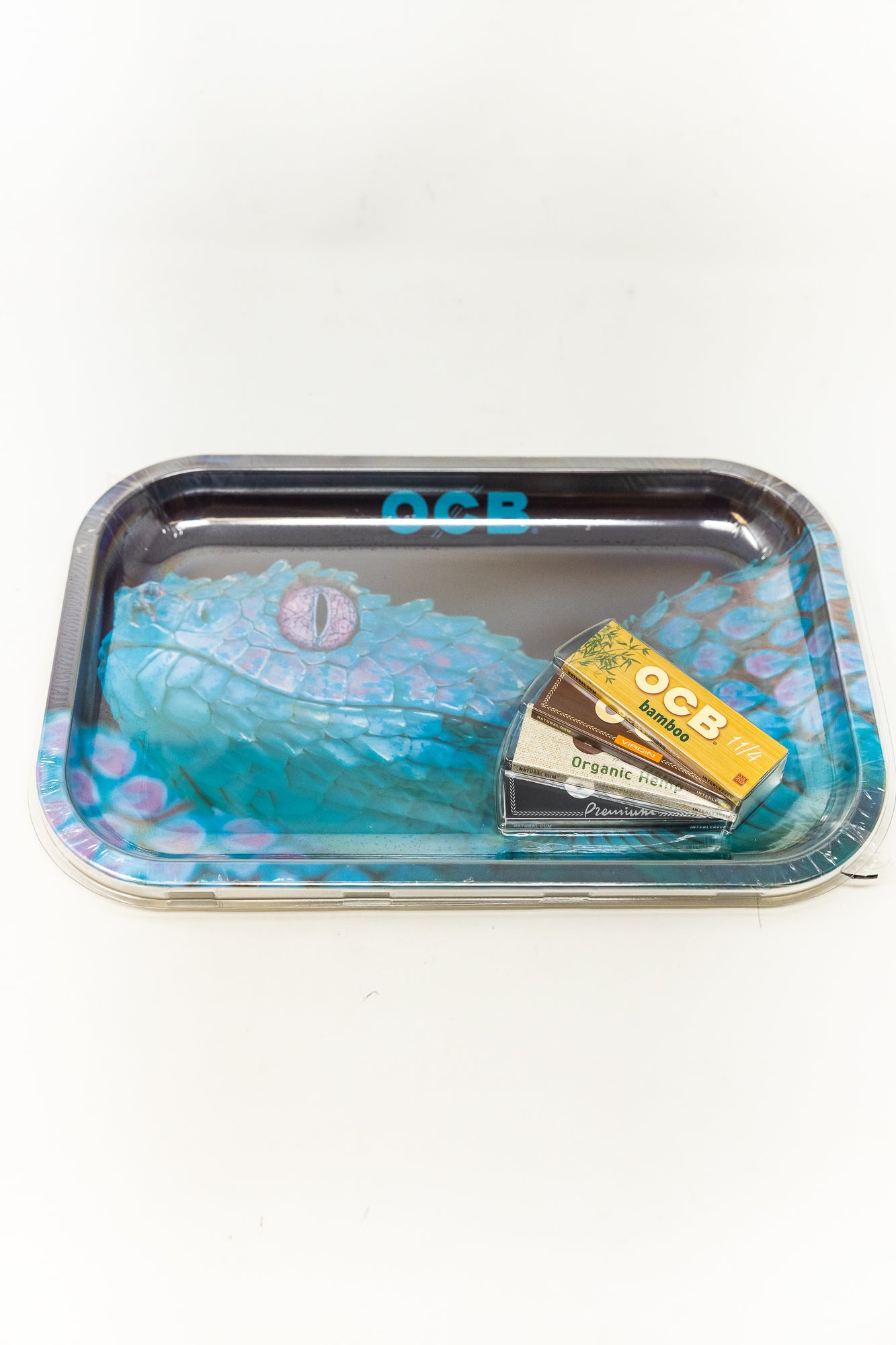 OCB Rolling Tray Kit - Lizard