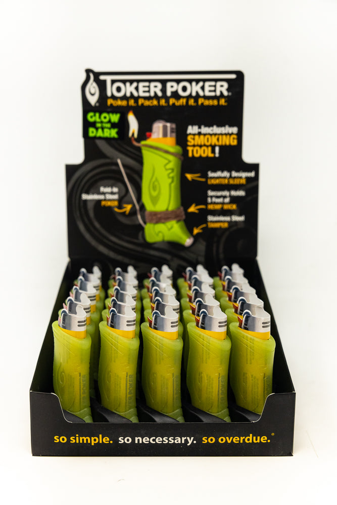 Toker Poker - Glow in the Dark Bic