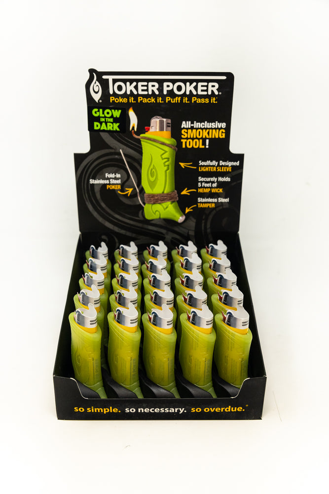 Toker Poker - Glow in the Dark Bic