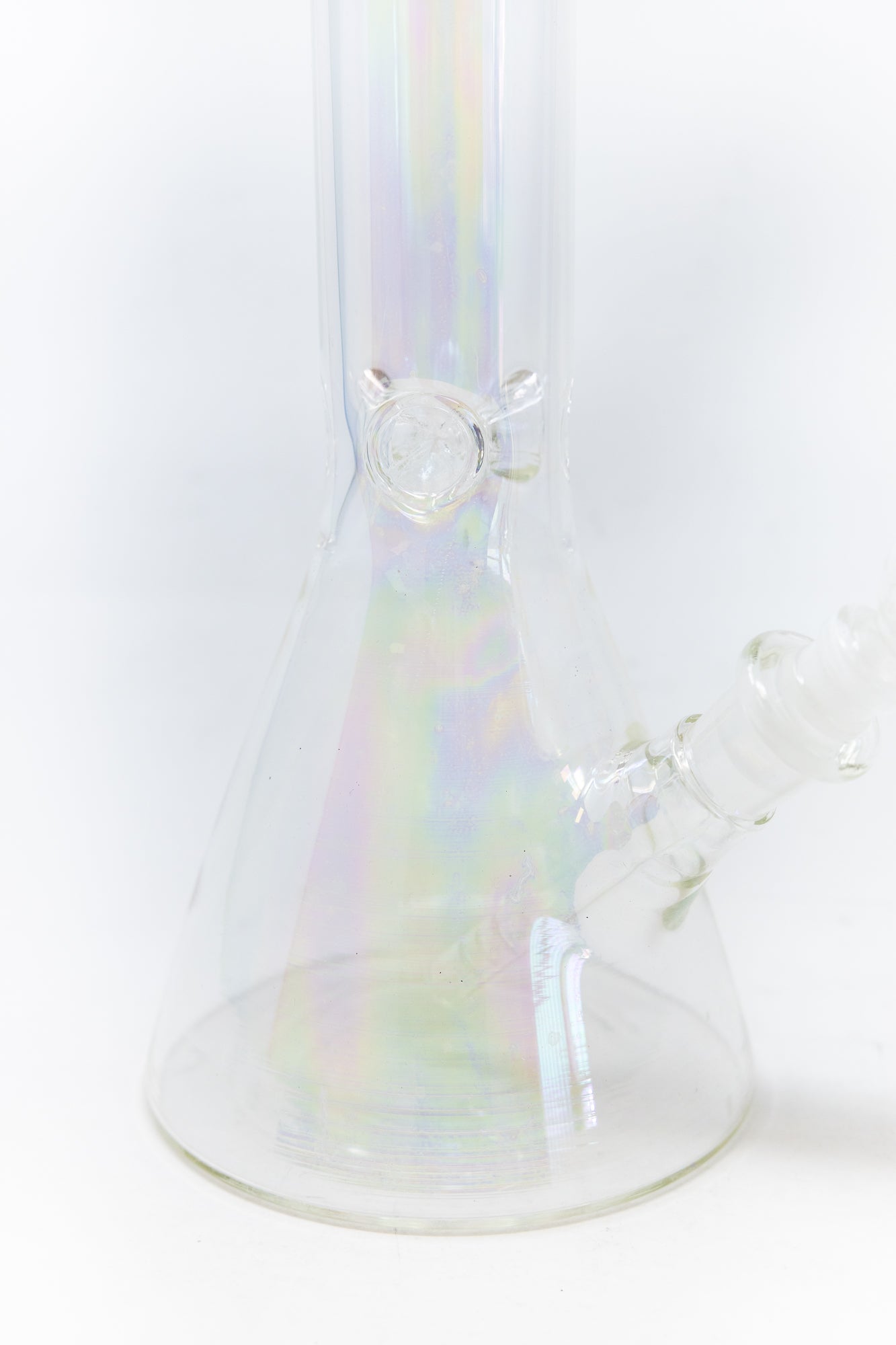 12" Iridiscent Beaker Bong