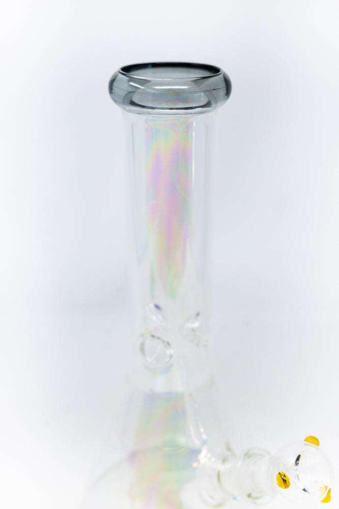 12" Iridiscent Beaker Bong