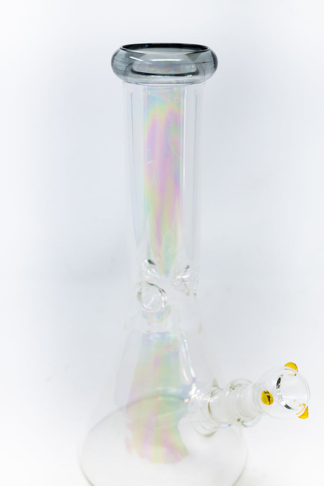 12" Iridiscent Beaker Bong