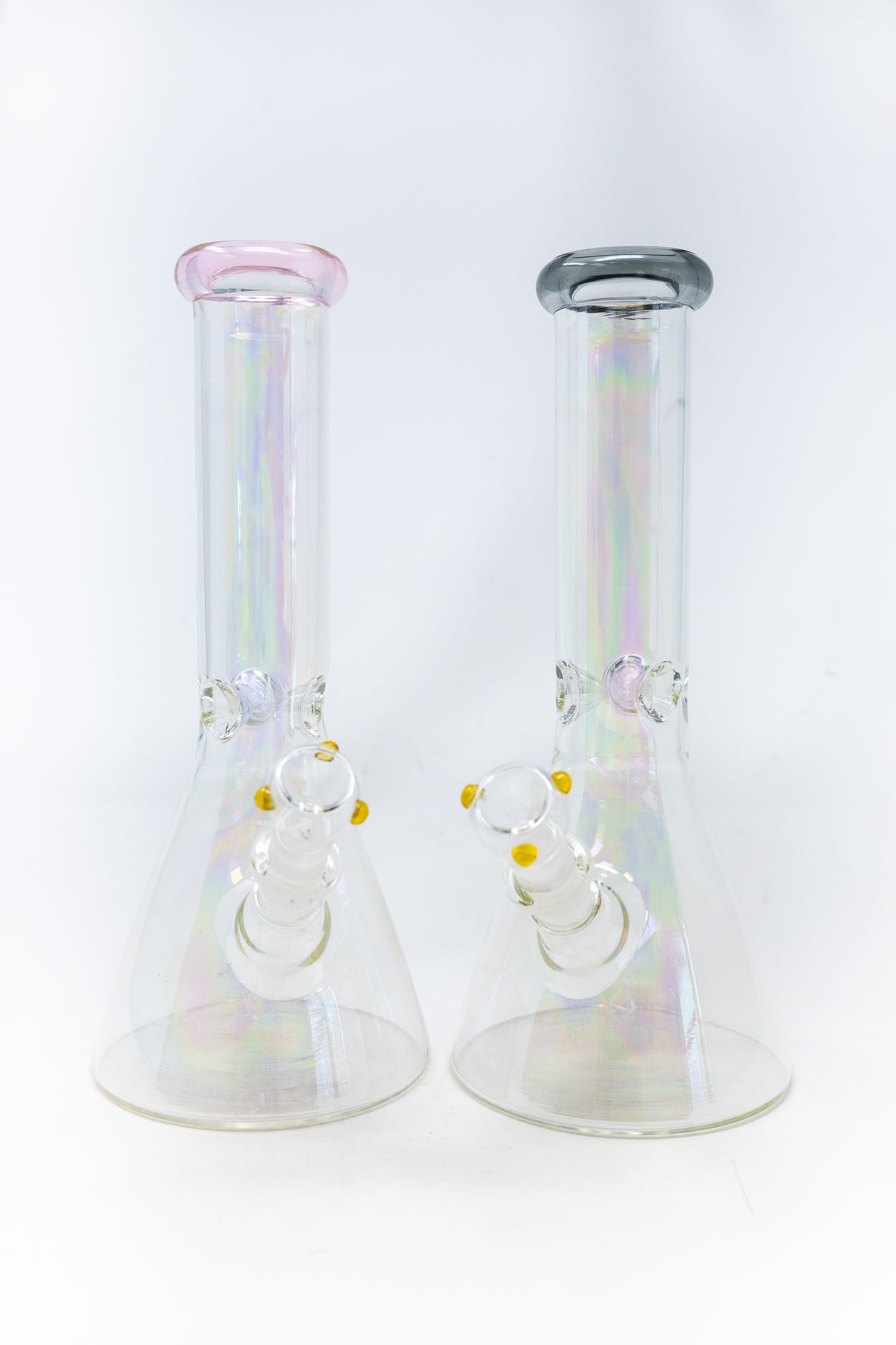 12" Iridiscent Beaker Bong