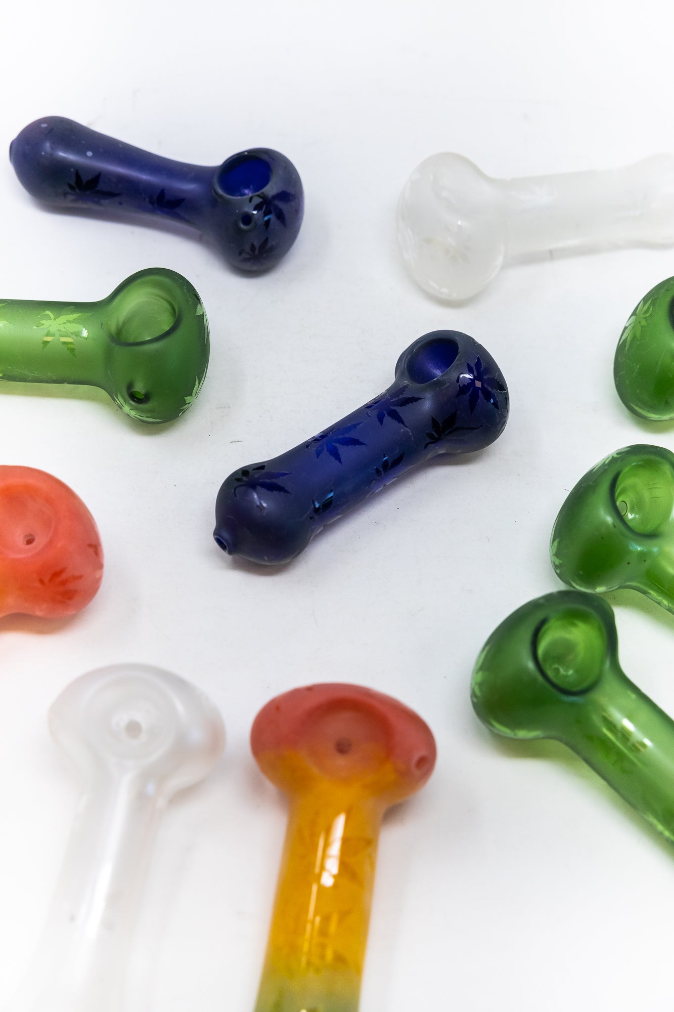 10 PC Leaf Pipe