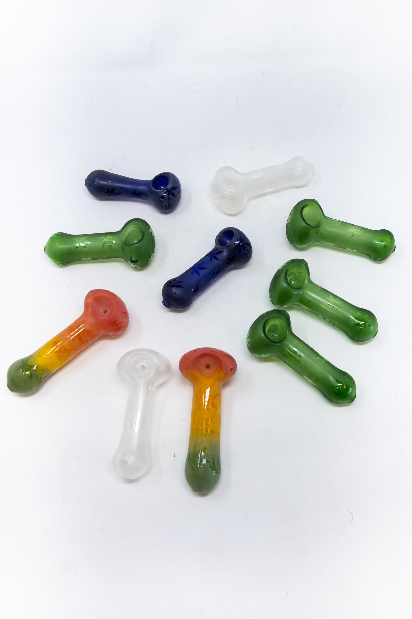 10 PC Leaf Pipe