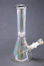 12" Iridiscent Beaker Bong