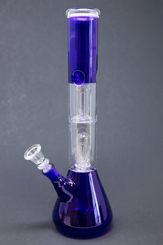 12" Dark Purple Double Percolator