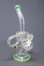 12" Green Buzz Recycler Bong