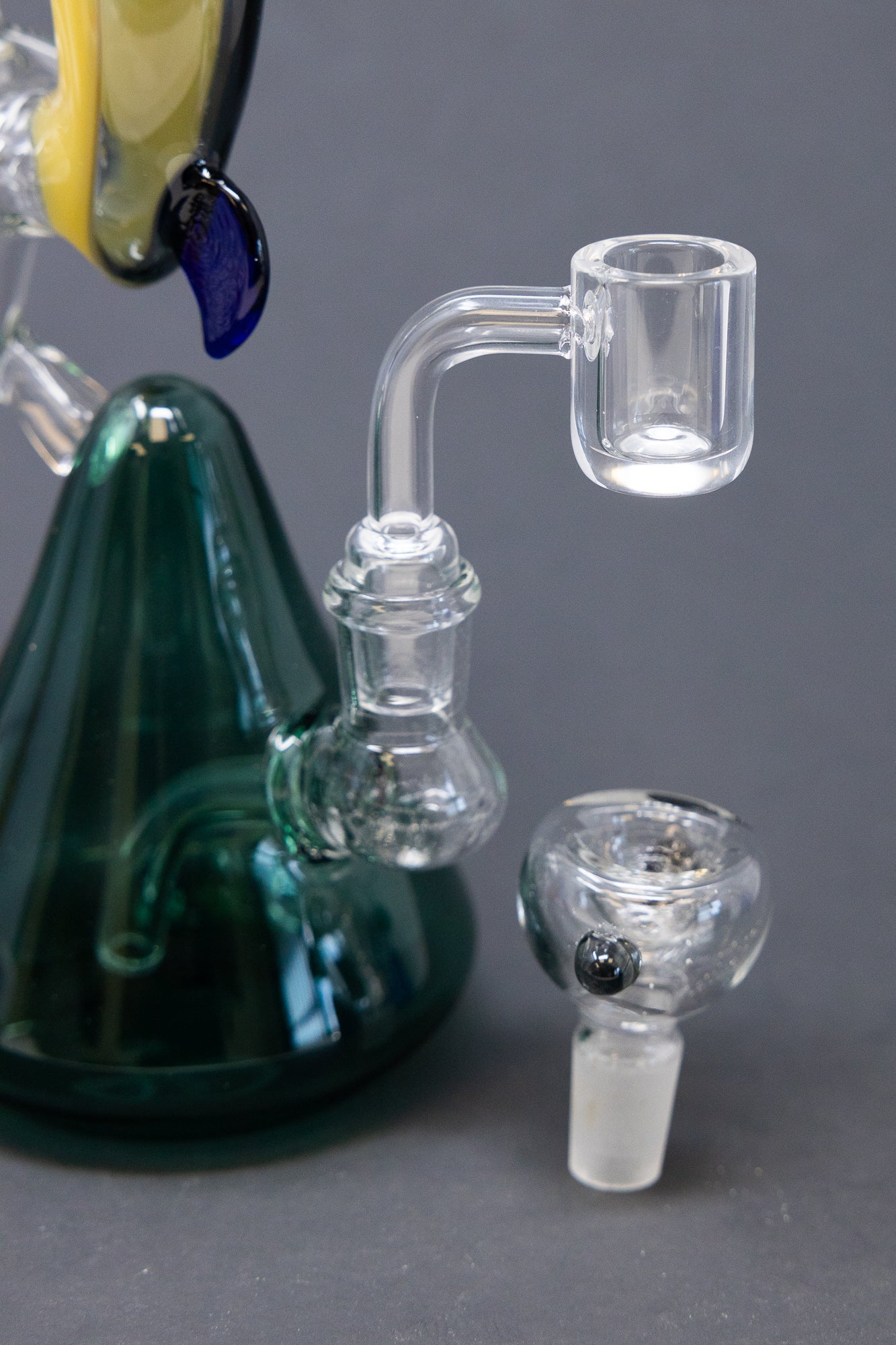 7" Teal Dolphin Dab Rig