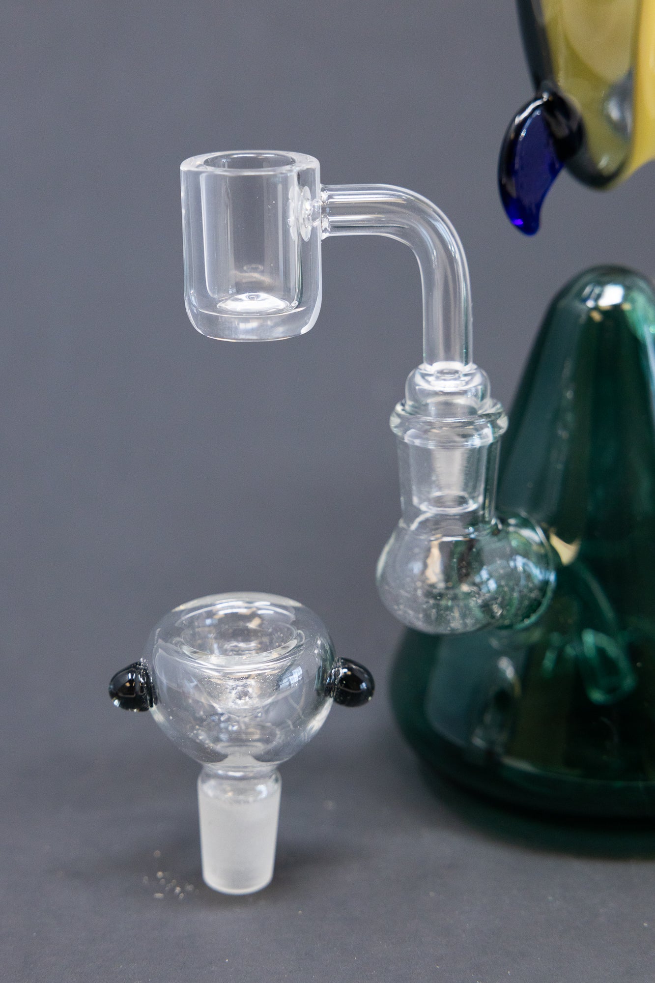 7" Teal Dolphin Dab Rig