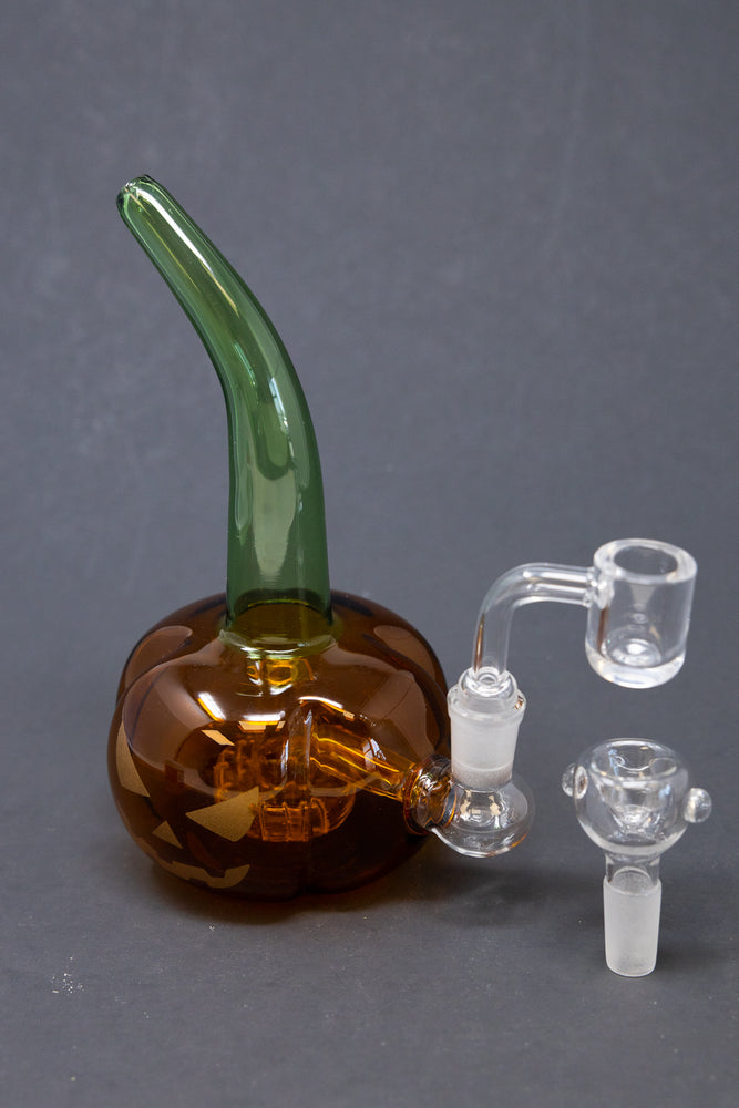 8" Pumpkin Dab Rig