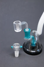 6" Hook Percolator Dab Rig