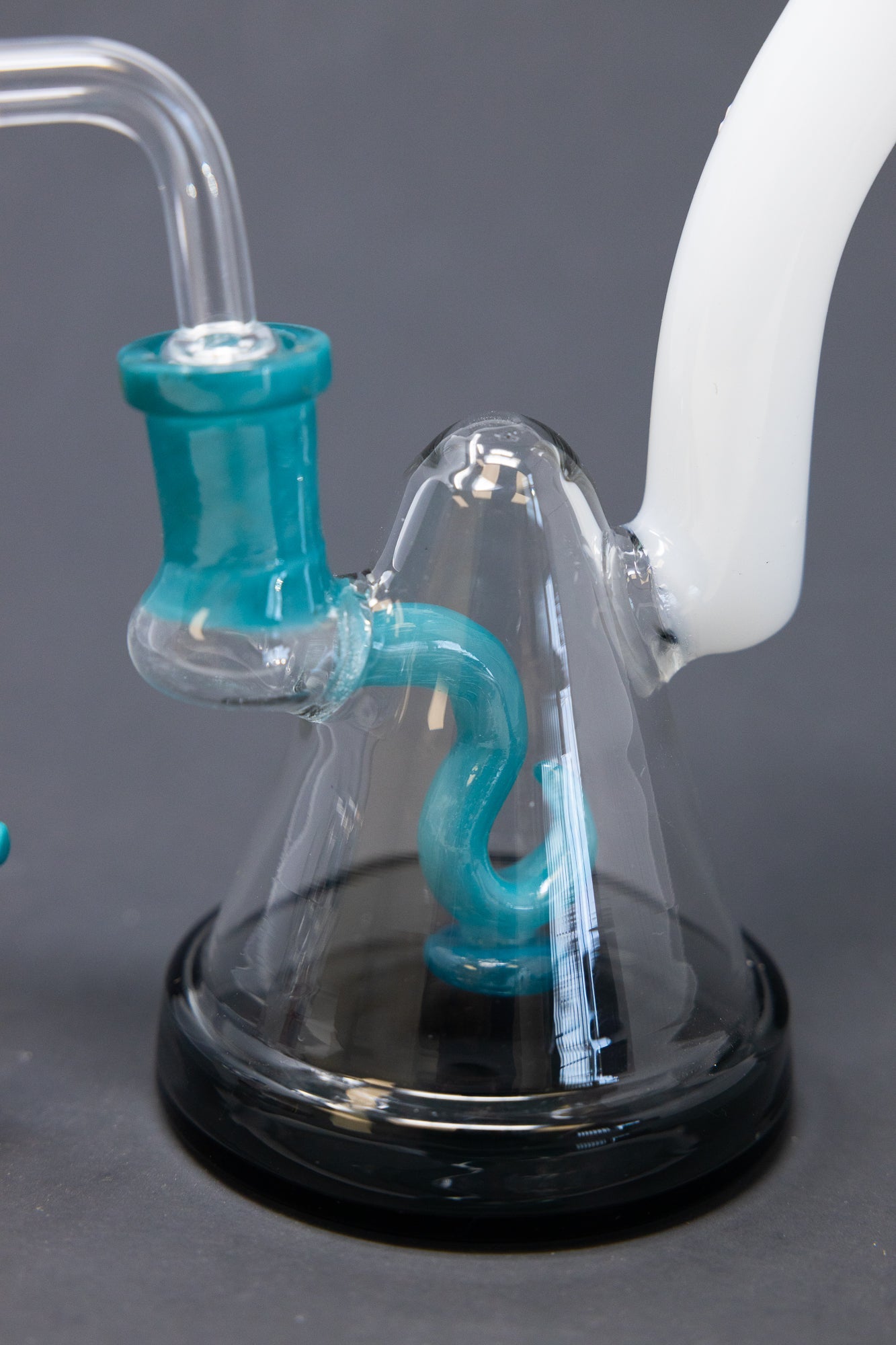 6" Hook Percolator Dab Rig StonedGenie.com