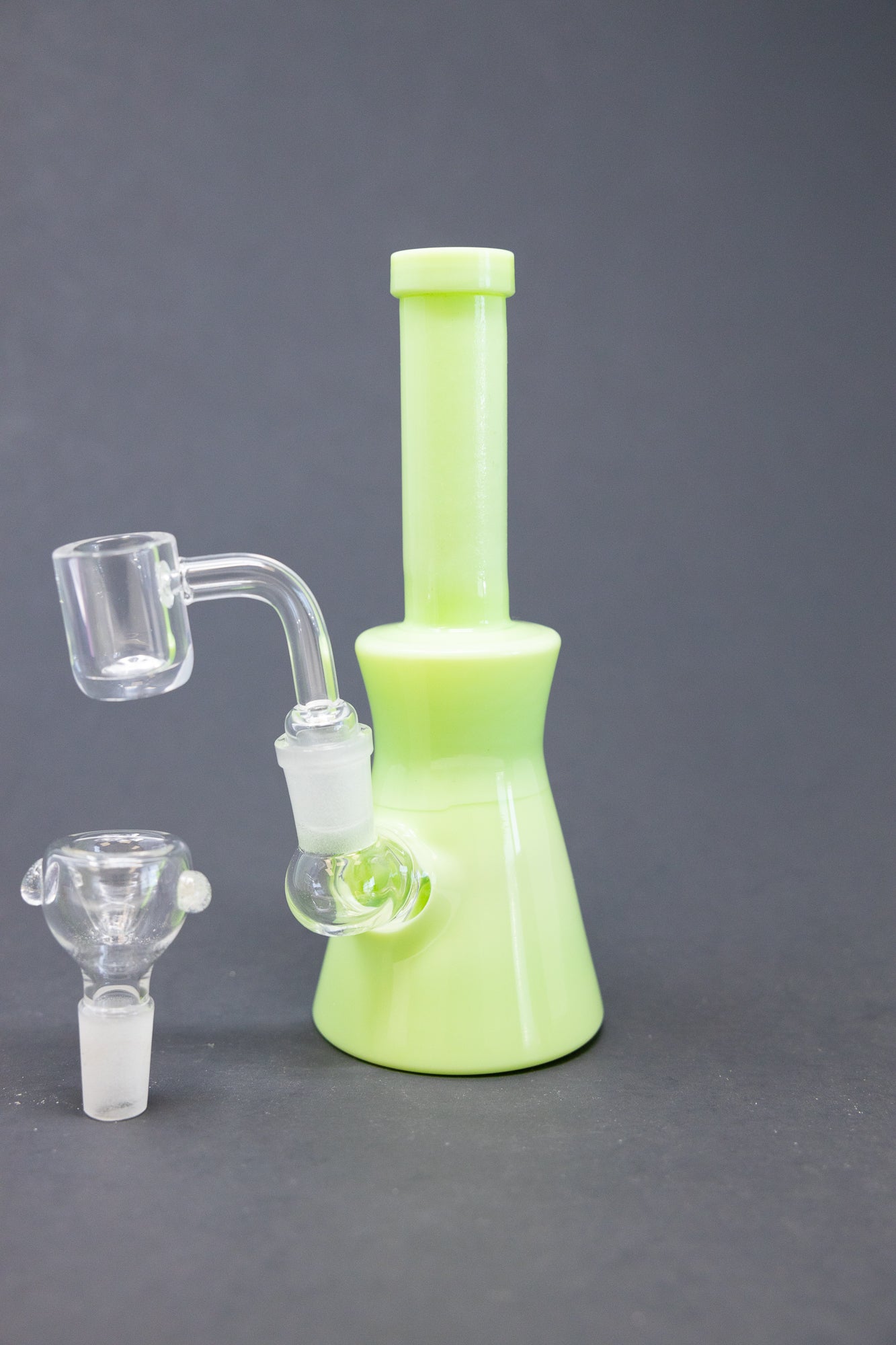 7" Slime Green Dab Rig