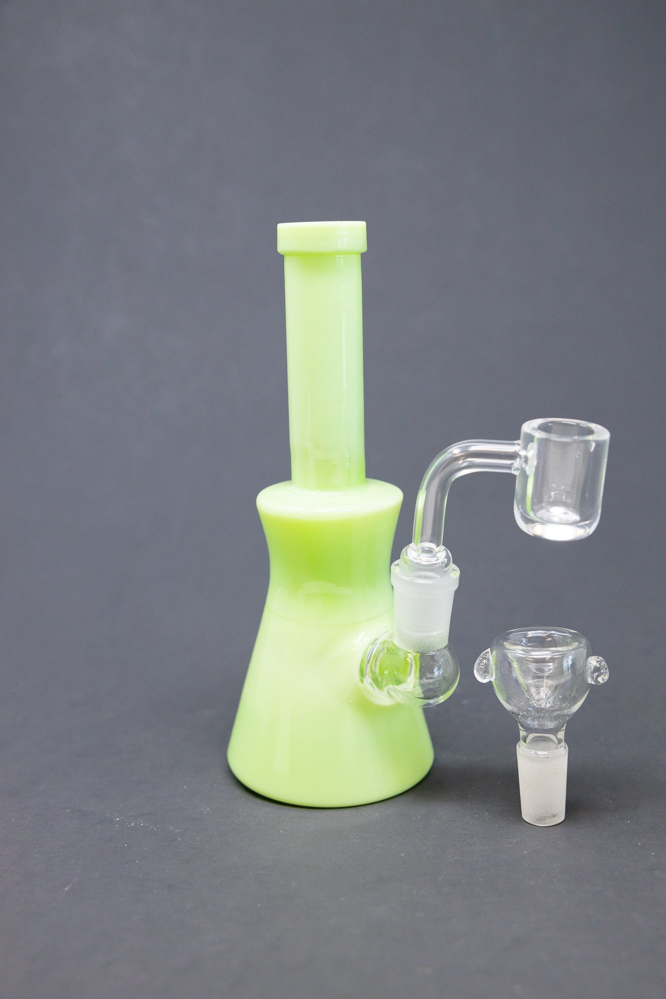 7" Slime Green Dab Rig