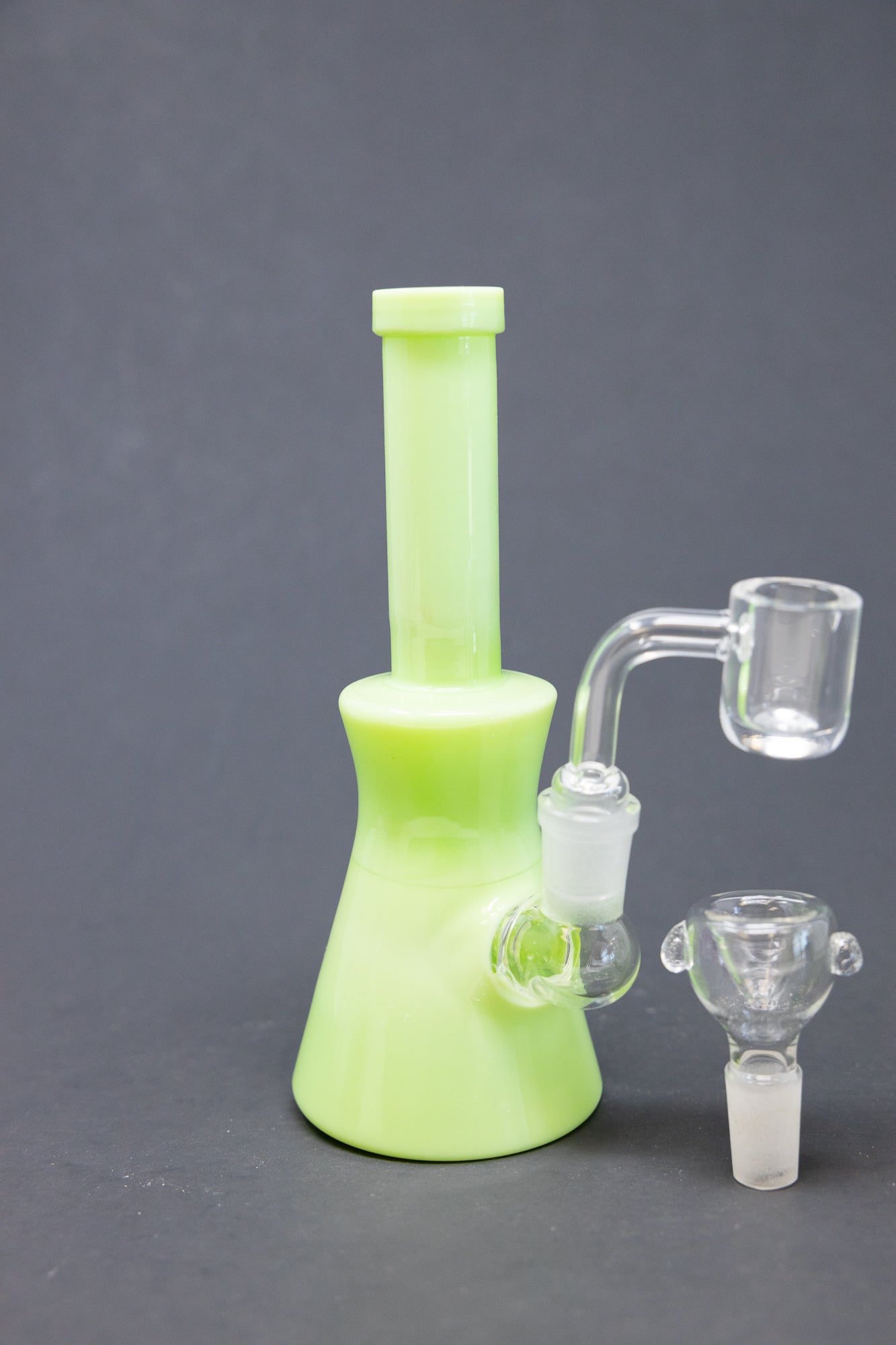 7" Slime Green Dab Rig