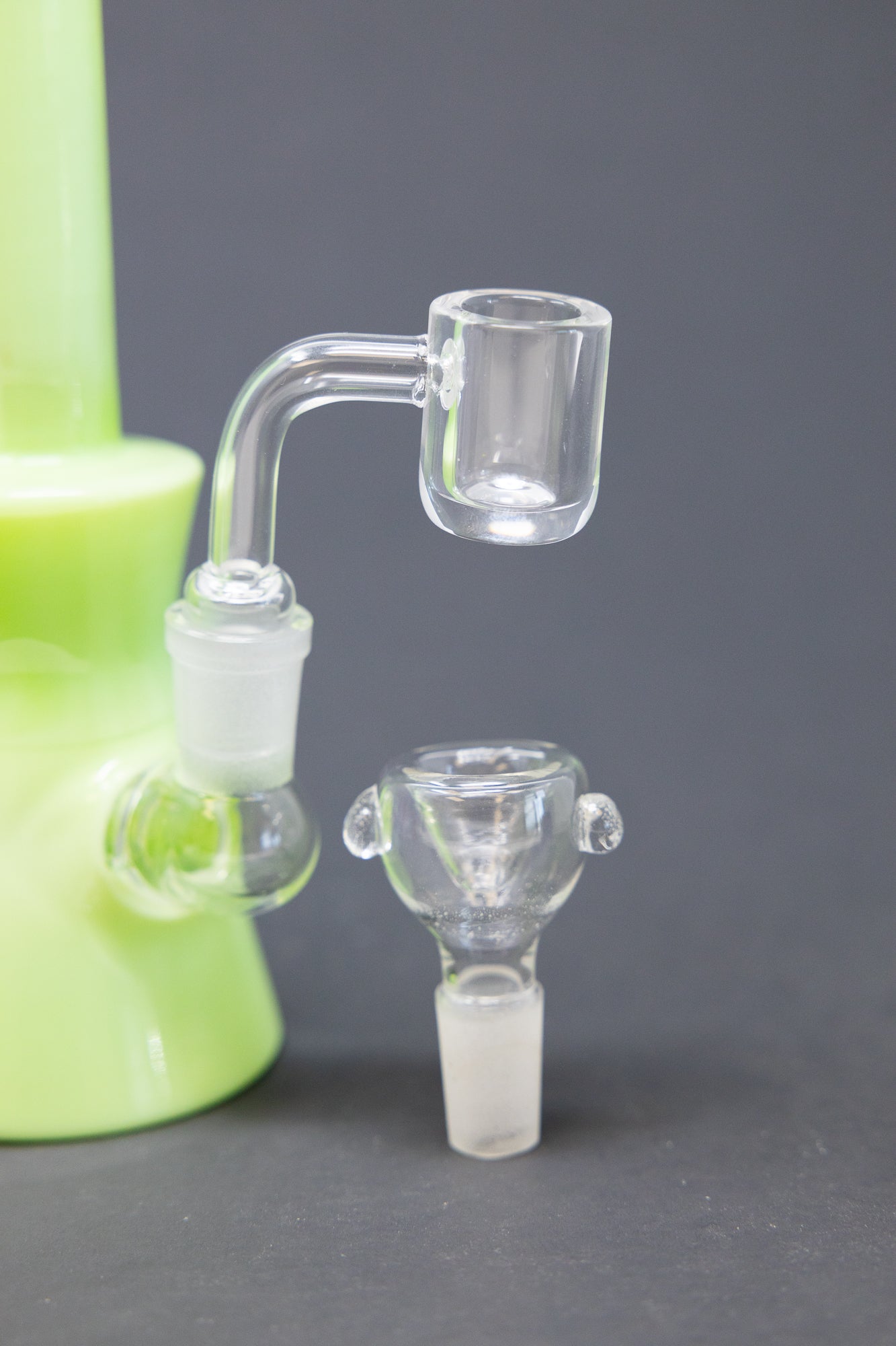 7" Slime Green Dab Rig
