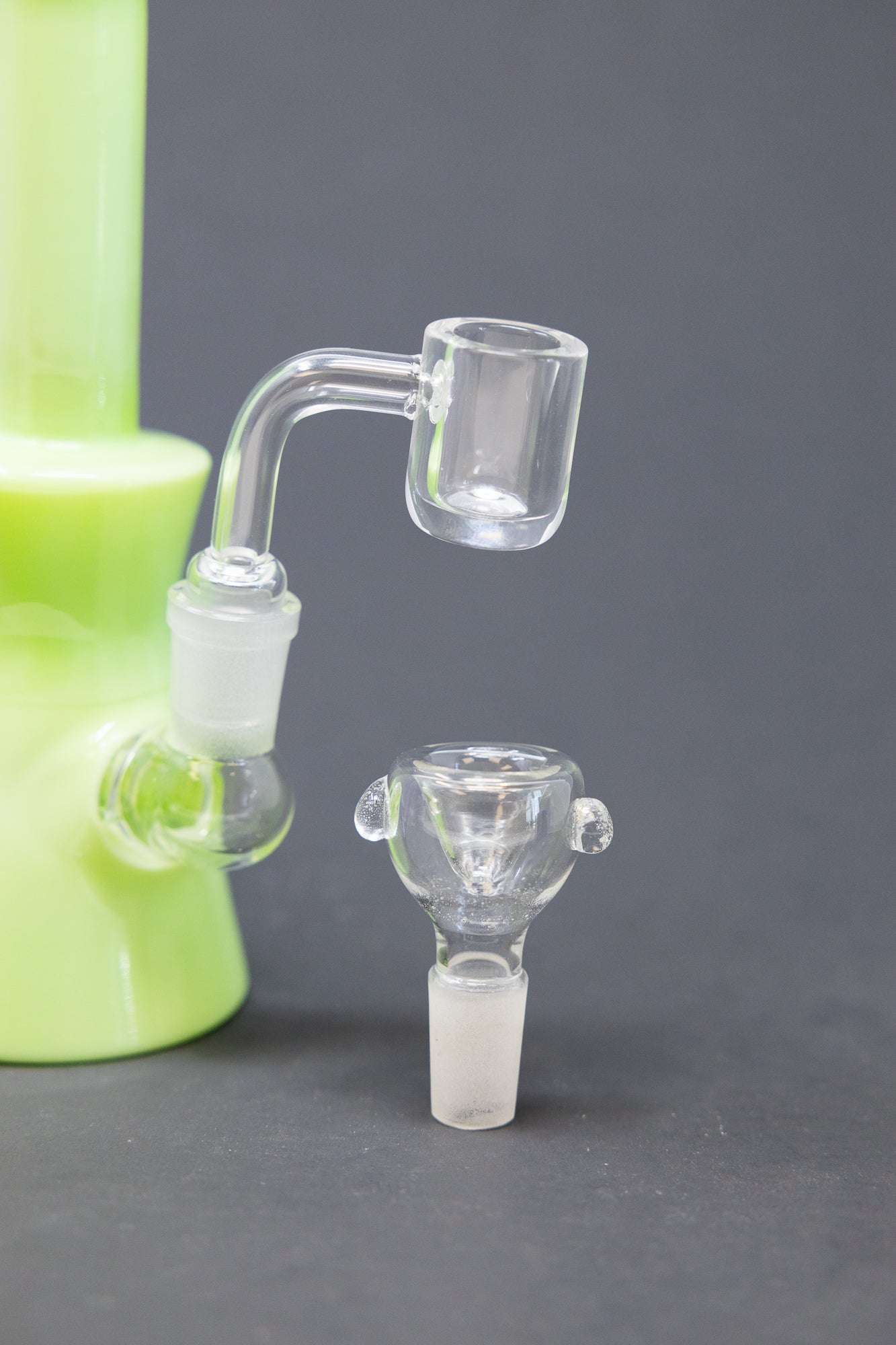 7" Slime Green Dab Rig
