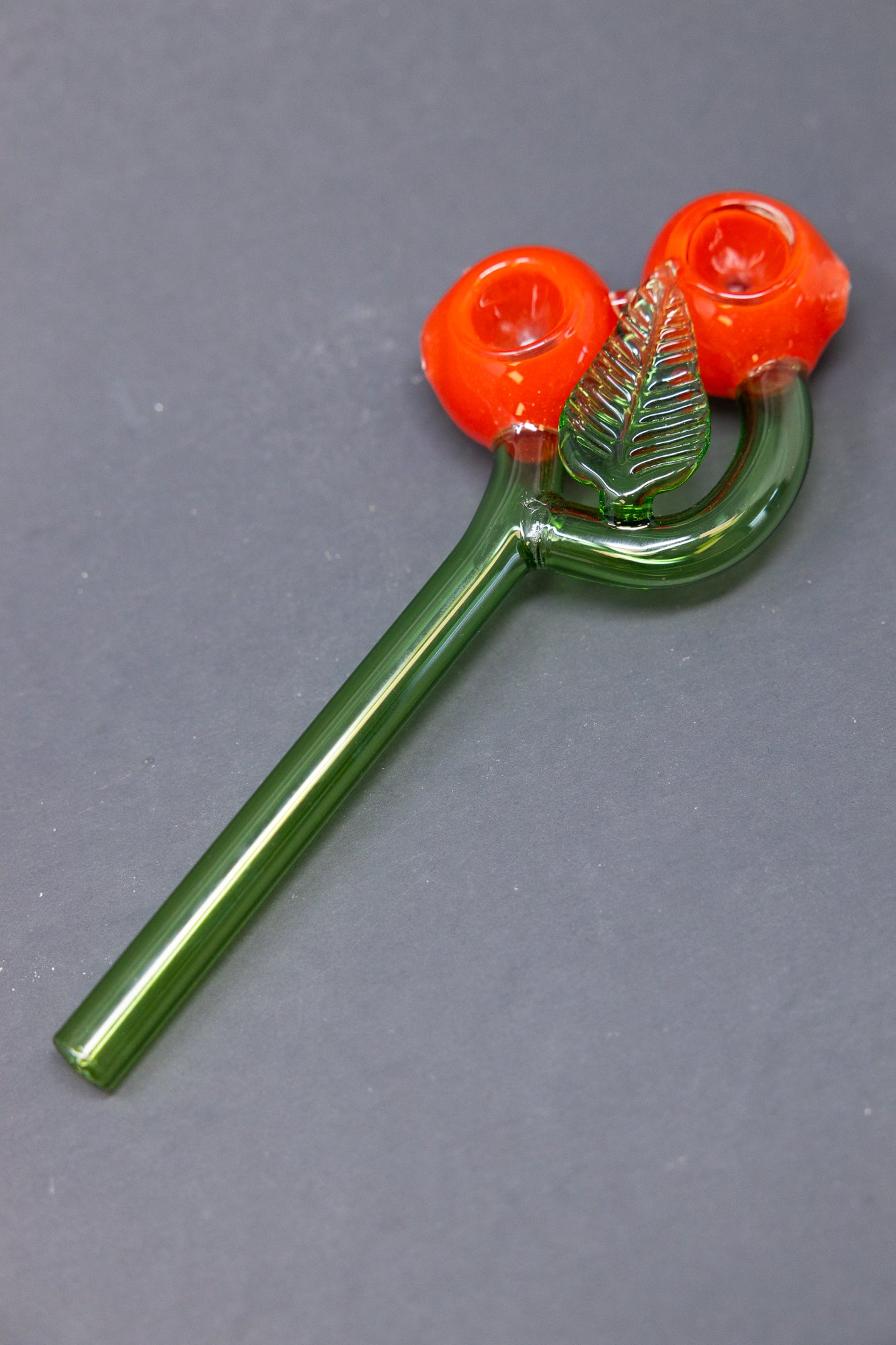 Cherry Double Bowl Pipe