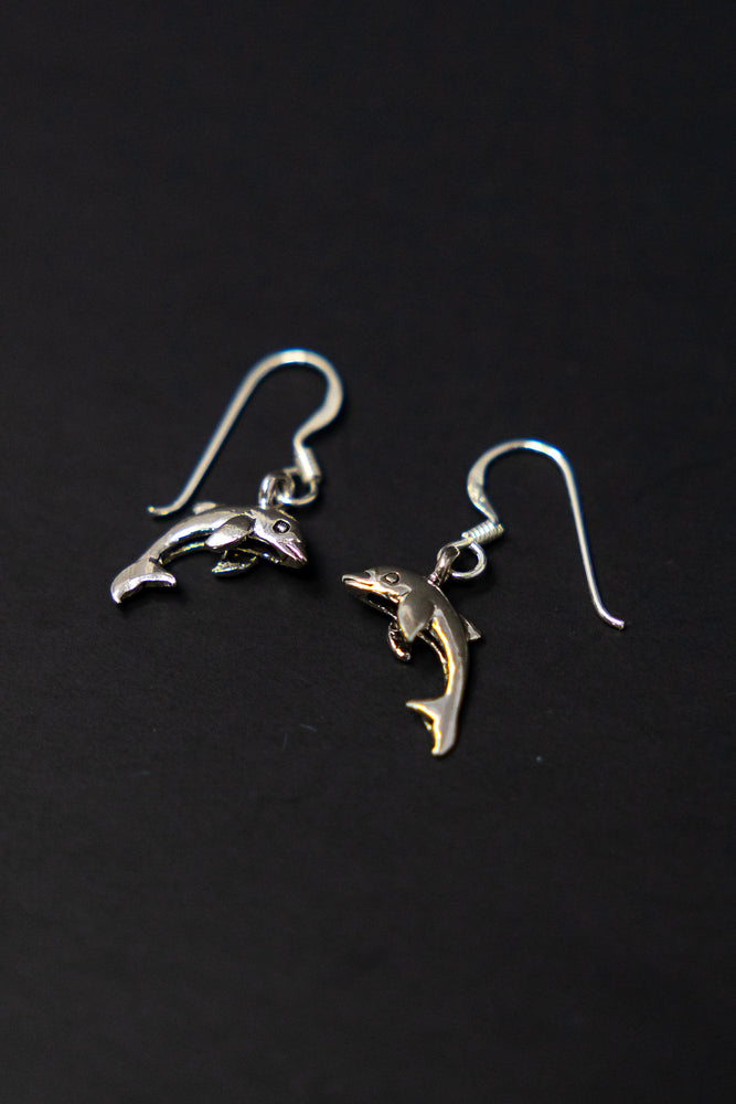 Dolphin Hook Earrings