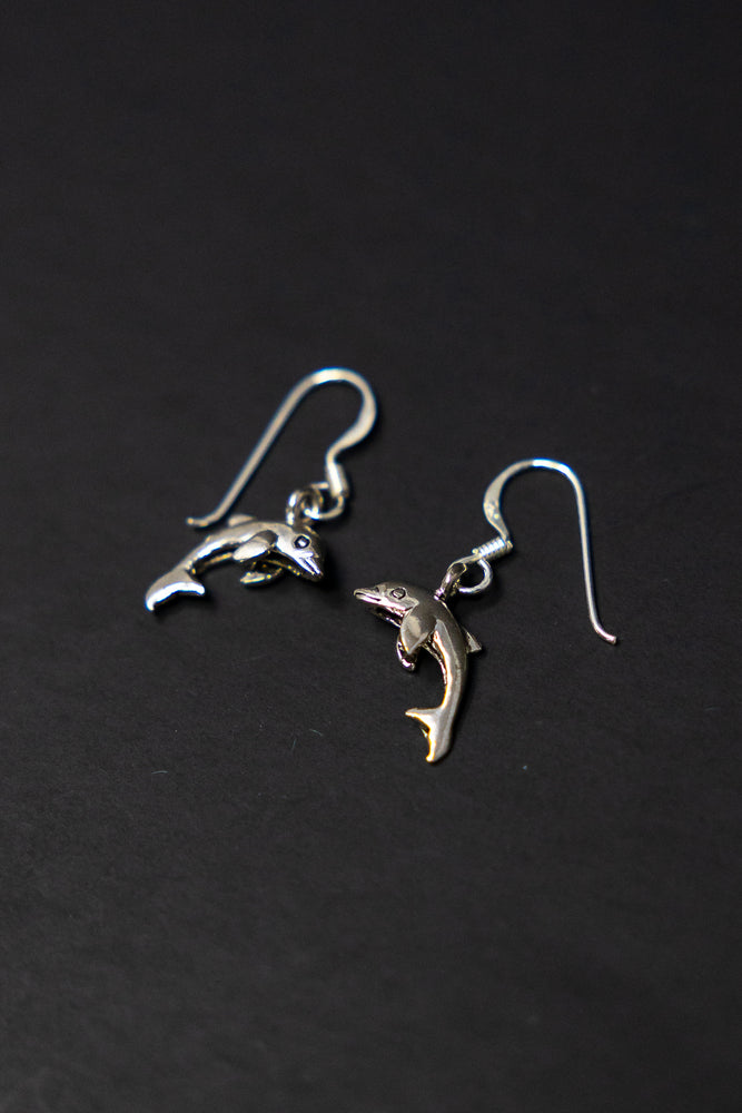 Dolphin Hook Earrings