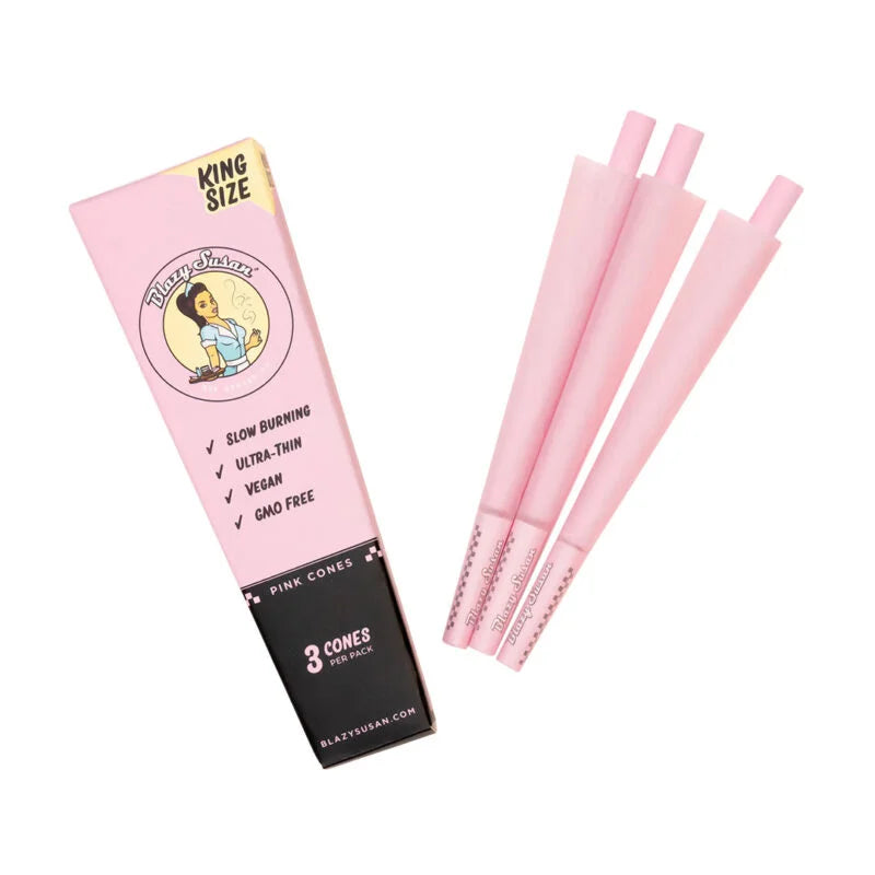 Blazy Susan Pink Cones (King Size)