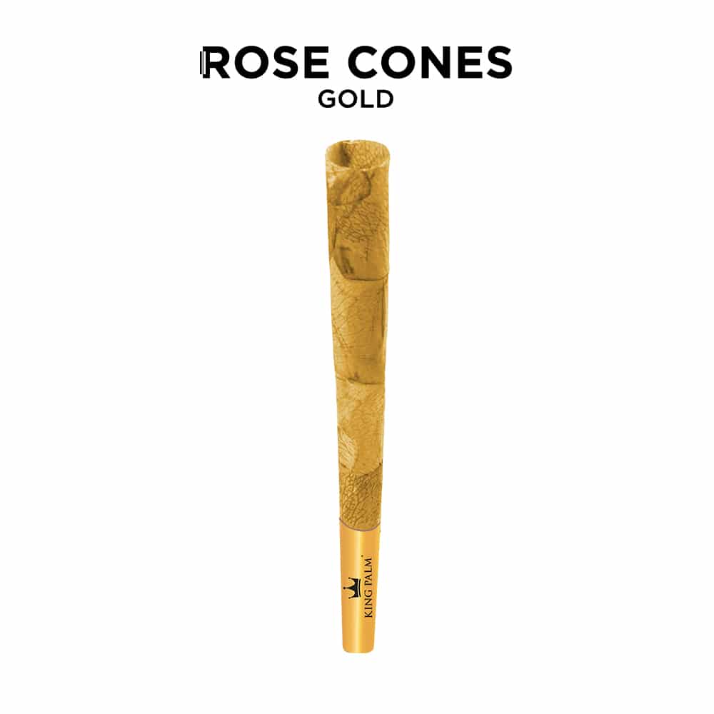 King Palm Gold Rose Cones King Size