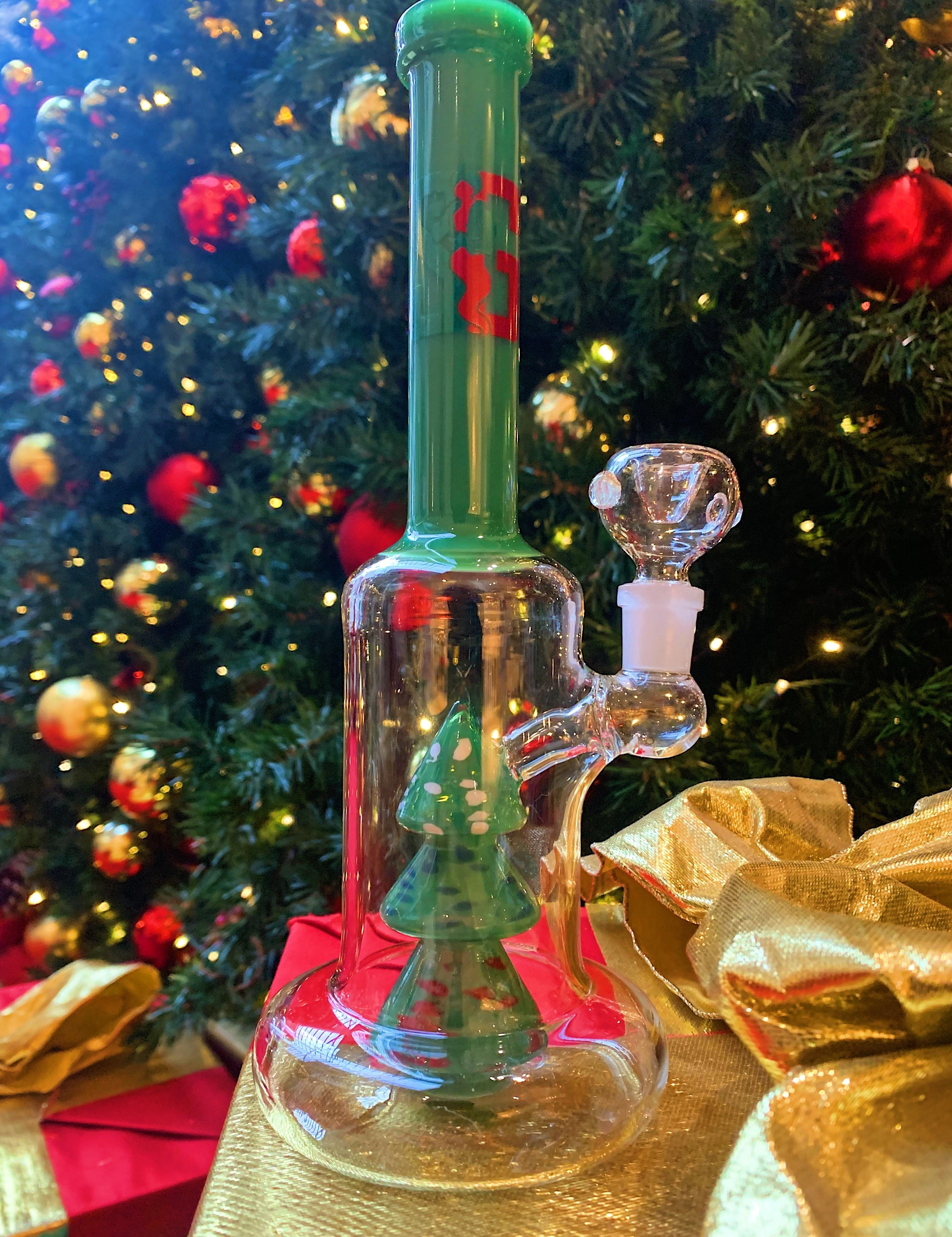 10" SG Christmas Tree Bong