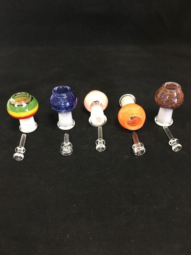 18mm Bowl Female Bowl Piece Assorted Colors -- Fast Shipping