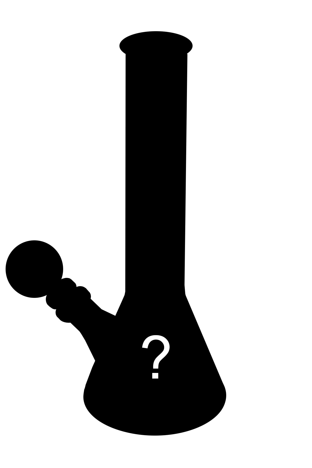 10" Mystery Beaker Bong w/ Ice Catcher