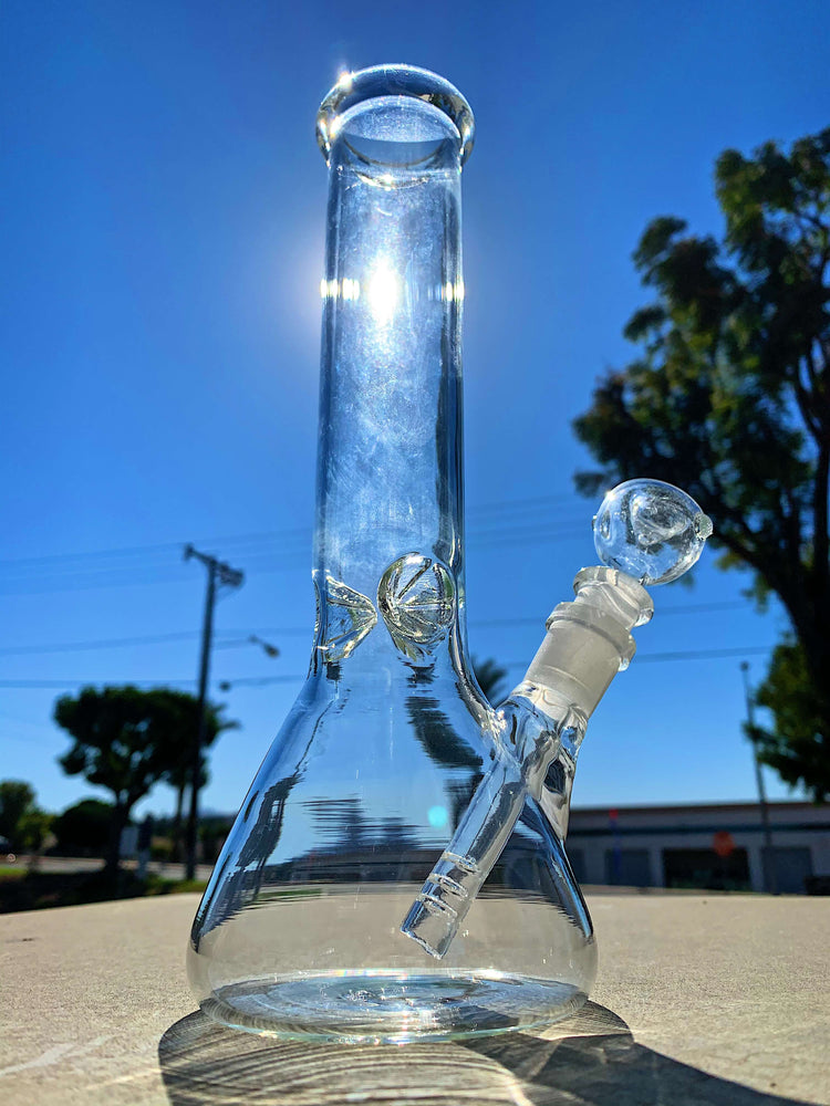 10" Classic Beaker Bong w/ Ice Catcher