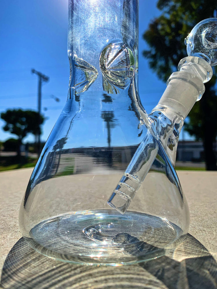 10" Classic Beaker Bong w/ Ice Catcher