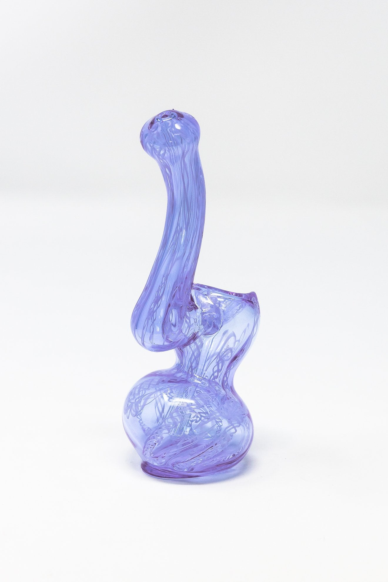 4" Premium Purple Lavender Sherlock Bubbler