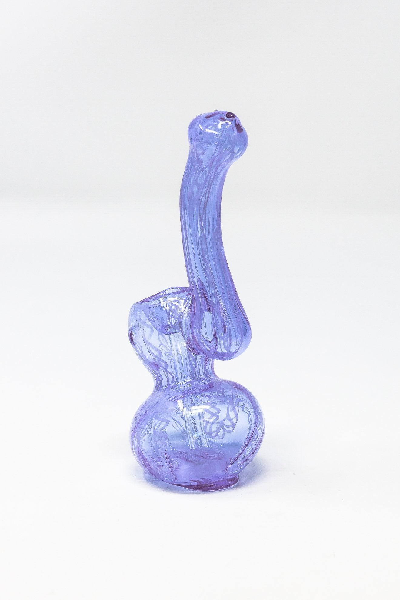 4" Premium Purple Lavender Sherlock Bubbler