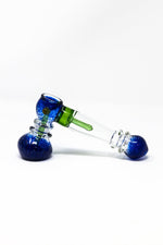 Midnight Blue 7" Premium Blue Glass Hammer Bubbler w/ Percolator StonedGenie.com Bubblers