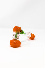 7" Orange/Green Hammer Bubbler