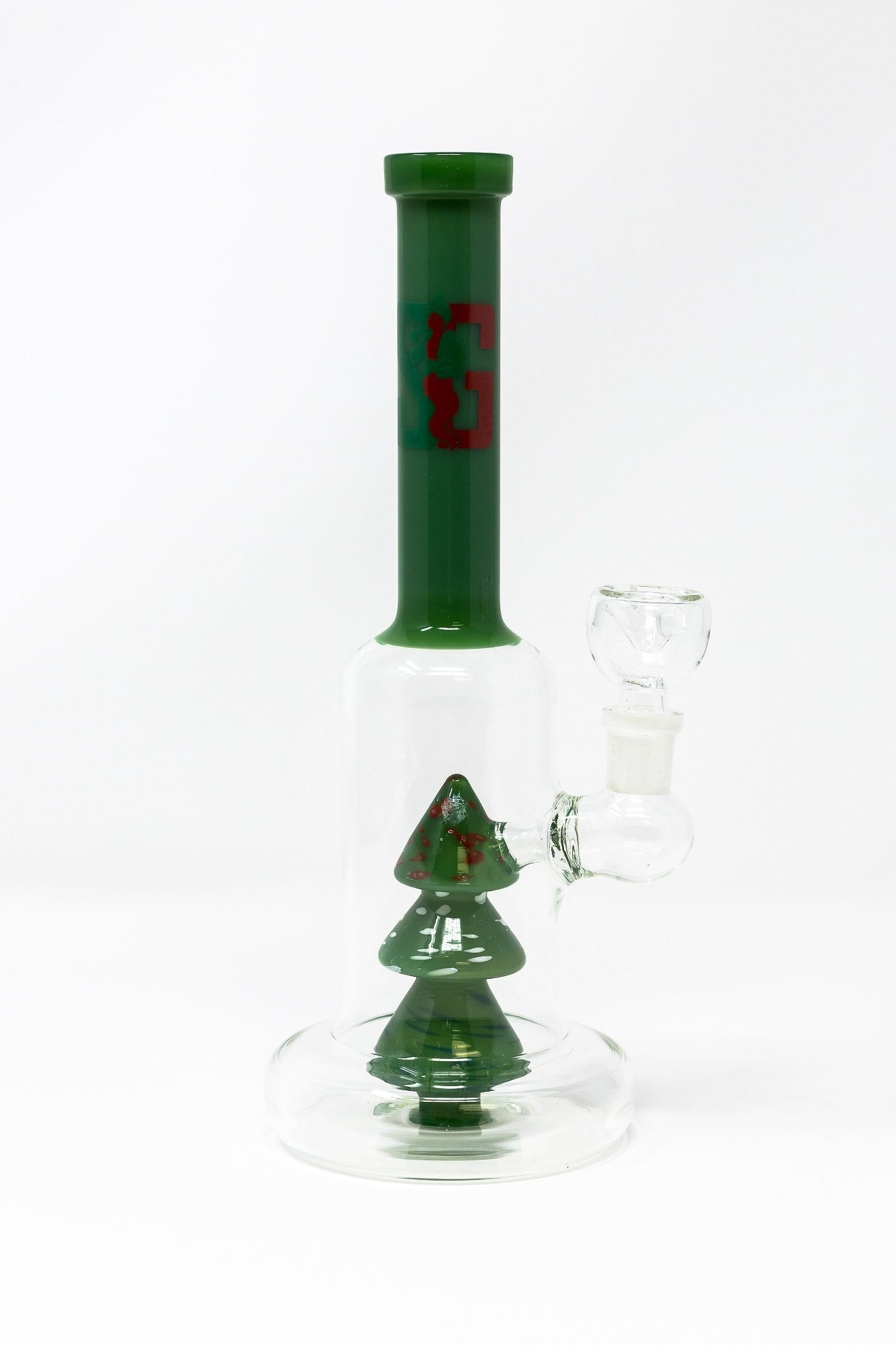 10" SG Christmas Tree Bong