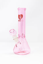 9.5" Stoned Genie Pink Love Bong