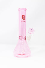 9.5" Stoned Genie Pink Love Bong