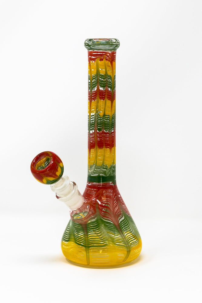 10" Rasta Drip Bong