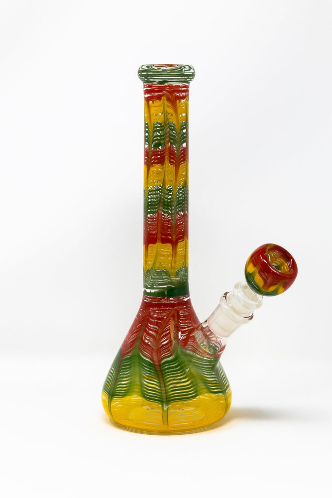 10" Rasta Drip Bong