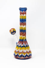 10" Psychedelic Drip Beaker Bong
