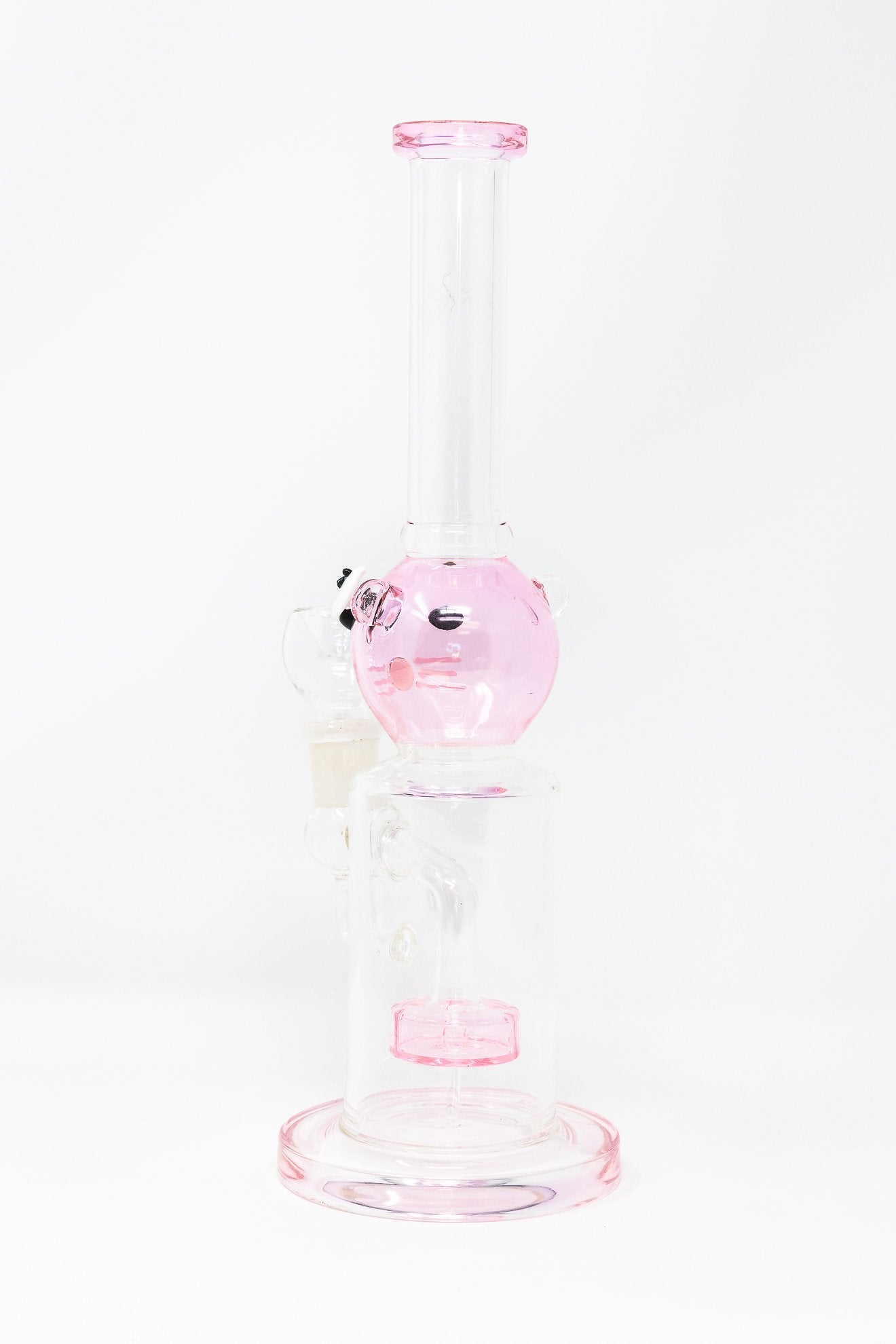 Misty Rose 12" Cat Face Bong StonedGenie.com Bong