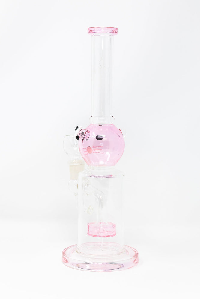 Misty Rose 12" Cat Face Bong StonedGenie.com Bong